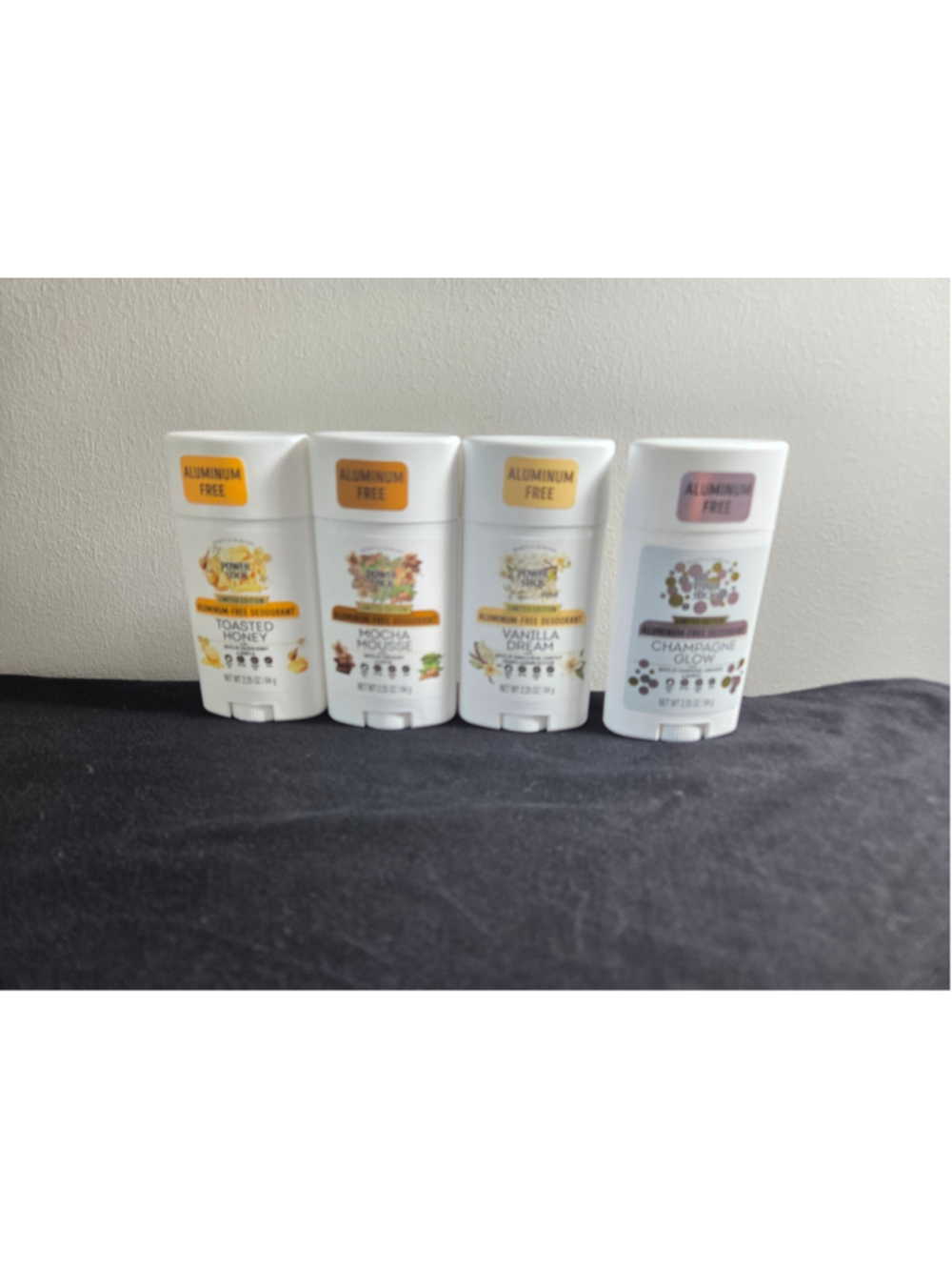 Power Stick Limited Edition Aluminum-Free Deodorant Set of 4